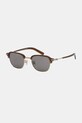 Montblanc okulary przeciwsłoneczne przezroczysta brązowy MB0390S