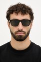 Montblanc ochelari de soare MB0421S maro