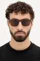 Montblanc okulary przeciwsłoneczne MB0432S brązowy