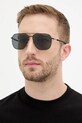 Armani Exchange okulary przeciwsłoneczne jednolita czarny 0AX2057S