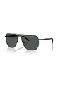 Armani Exchange okulary przeciwsłoneczne jednolita czarny 0AX2057S