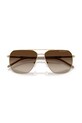 Armani Exchange okulary przeciwsłoneczne 0AX2057S złoty