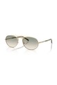 Emporio Armani okulary przeciwsłoneczne pilotki złoty 0EA2171