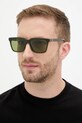 Сонцезахисні окуляри Emporio Armani однотонна з деталлю зелений 0EA4260