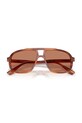 Emporio Armani okulary przeciwsłoneczne 0EA4263U brązowy