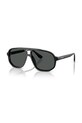Emporio Armani okulary przeciwsłoneczne pilotki czarny 0EA4263U