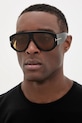 Tom Ford okulary przeciwsłoneczne jednolita czarny FT1044.6001E