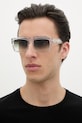 David Beckham Occhiali da sole wayfarer da uomo transparente DB.7161/S