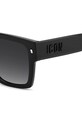 Dsquared2 okulary przeciwsłoneczne męskie czarny ICON.0030/S