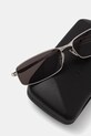 Akcesoria Balenciaga okulary przeciwsłoneczne męskie BB0493S srebrny