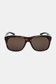 Gucci okulary przeciwsłoneczne kwadratowe męskie GG2077S brązowy AA00