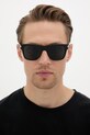 Saint Laurent Ochelari de soare Wayfarer bărbați SL.875 negru