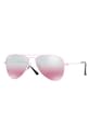 Ray-Ban ochelari Junior Aviator aur 0RJ9506S.211.7E.52