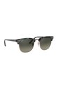 Ray-Ban ochelari Clubmaster negru 0RB3016.125571.51