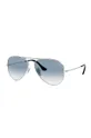 srebrna Ray-Ban sončna očala Aviator Classic Unisex