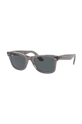 Ray-Ban ochelari de soare geometric gri 0RB2140