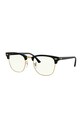 Okuliare Ray-Ban CLUBMASTER priesvitná 0RB3016