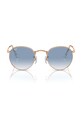 Sluneční brýle Ray-Ban ROUND METAL zlatá 0RB3447