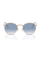 Ray-Ban okuliare ROUND METAL zlatá 0RB3447