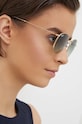 Slnečné okuliare Ray-Ban ROUND METAL zlatá 0RB3447