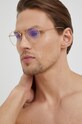 Accesorii Ray-Ban ochelari de soare ROUND METAL 0RB3447 transparent