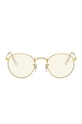 Ray-Ban okulary przeciwsłoneczne ROUND METAL 0RB3447 transparentny AA00