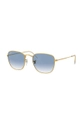 złoty Ray-Ban okulary FRANK Unisex