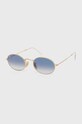 Ray-Ban szemüveg OVAL 0RB3547N arany AA00