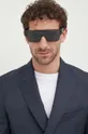 czarny Burberry okulary przeciwsłoneczne Unisex