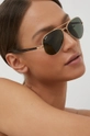 Сонцезахисні окуляри Ray-Ban  Синтетичний матеріал, Метал