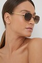 Akcesoria Ray-Ban okulary przeciwsłoneczne 0RB3682 złoty