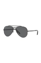 czarny Ray-Ban okulary przeciwsłoneczne NEW CARAVAN Unisex