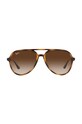 Ray-Ban okulary przeciwsłoneczne 0RB4376 brązowy 0RB4376