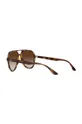 brązowy Ray-Ban okulary przeciwsłoneczne 0RB4376