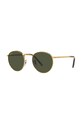 Ray-Ban okulary przeciwsłoneczne NEW ROUND złoty 0RB3637.002/G147