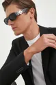 czarny Versace okulary przeciwsłoneczne Unisex