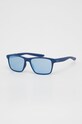 Nike okulary przeciwsłoneczne prostokątne granatowy NI.EV1160.434