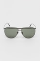 Balenciaga okulary przeciwsłoneczne BB0140S szary AA00