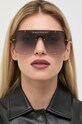 Alexander McQueen okulary przeciwsłoneczne jednolita złoty AM0362S