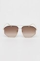Alexander McQueen ochelari de soare AM0337S aur AA00