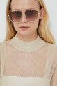 Alexander McQueen ochelari de soare AM0337S aur