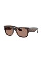 Ray-Ban ochelari de soare MEGA WAYFARER maro 0RB0840S