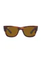 Ray-Ban okulary przeciwsłoneczne MEGA WAYFARER brązowy