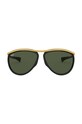 Сонцезахисні окуляри Ray-Ban 0RB2219 золотий AA00