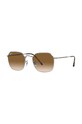 Ray-Ban occhiali da sole sfumata argento 0RB3694