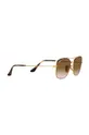 brązowy Ray-Ban okulary przeciwsłoneczne 0RB3799