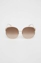 Gucci okulary przeciwsłoneczne GG0225S żółty AA00
