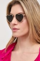 Doplnky Slnečné okuliare Saint Laurent SL.301.LOULOU zlatá