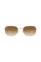 Сонцезахисні окуляри Ray-Ban кругла золотий 0RB3706