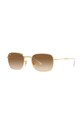 Сонцезахисні окуляри Ray-Ban 0RB3706 золотий AA00